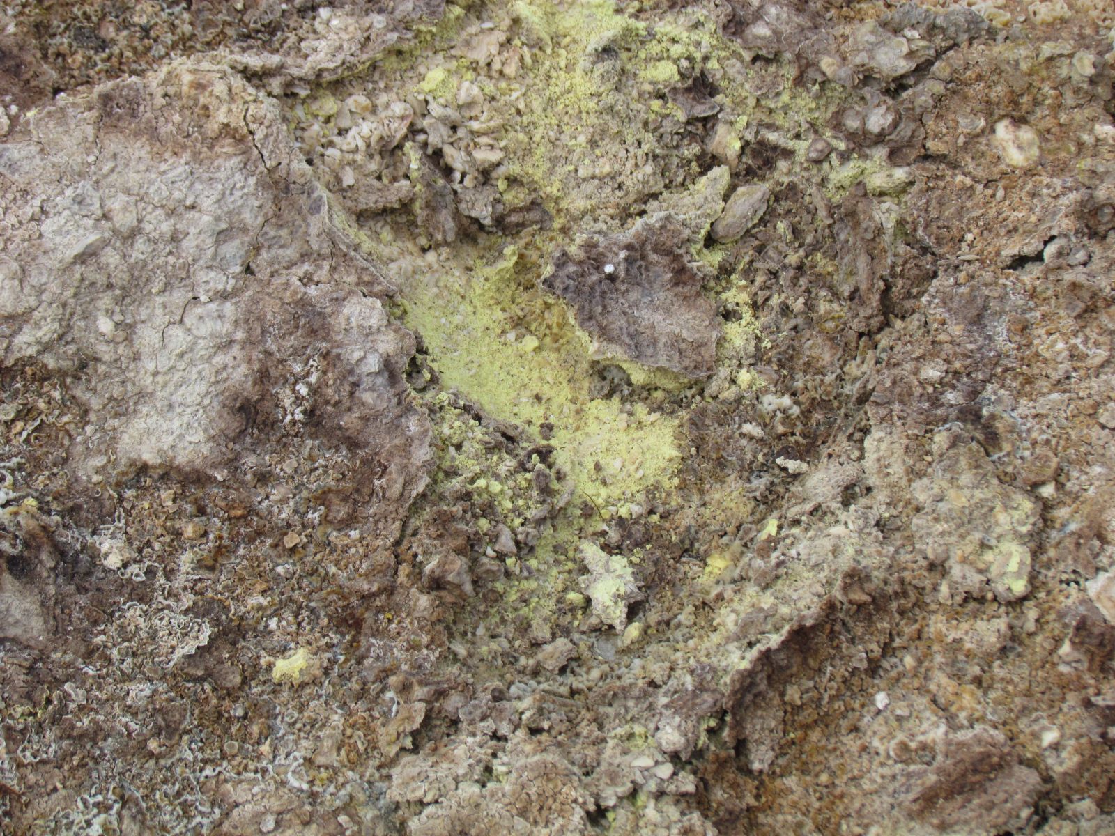 Reykjanes - Gunnuhver geothermal field - Sulphur
