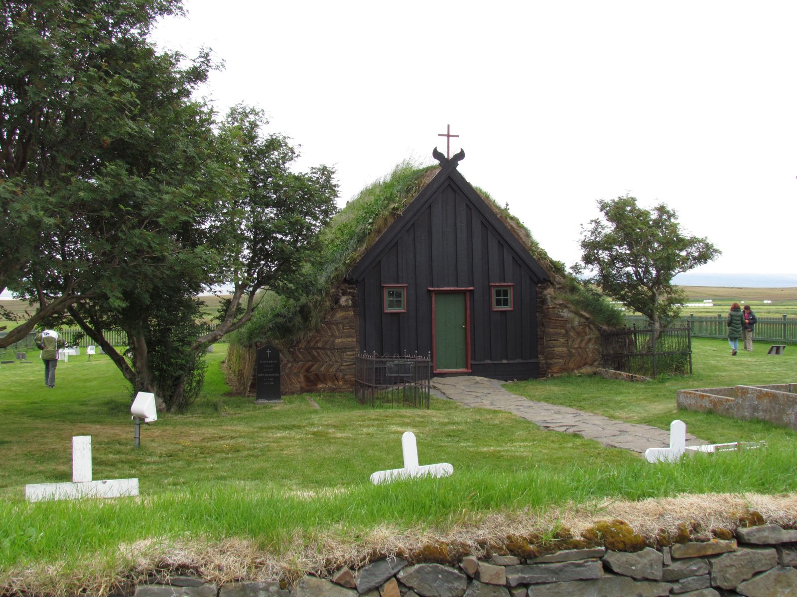 Near Glaumbær - Turf church