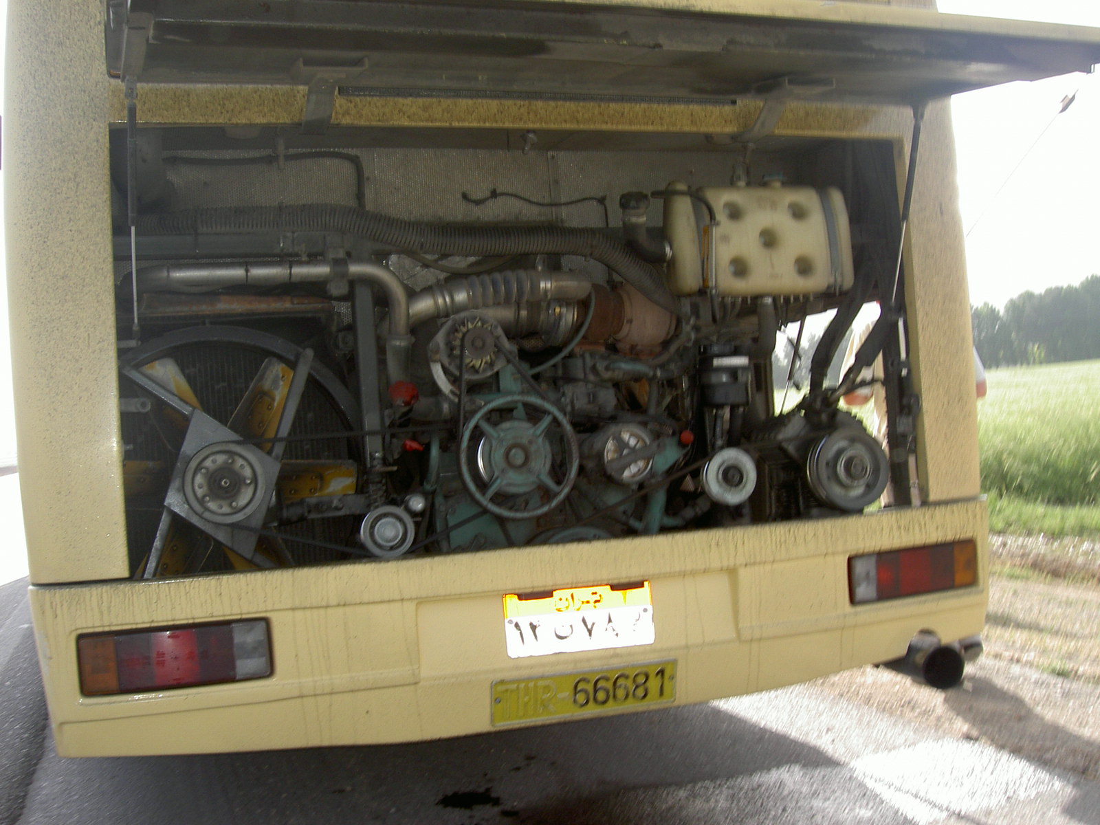 Near Persepolis - Bus is out of order