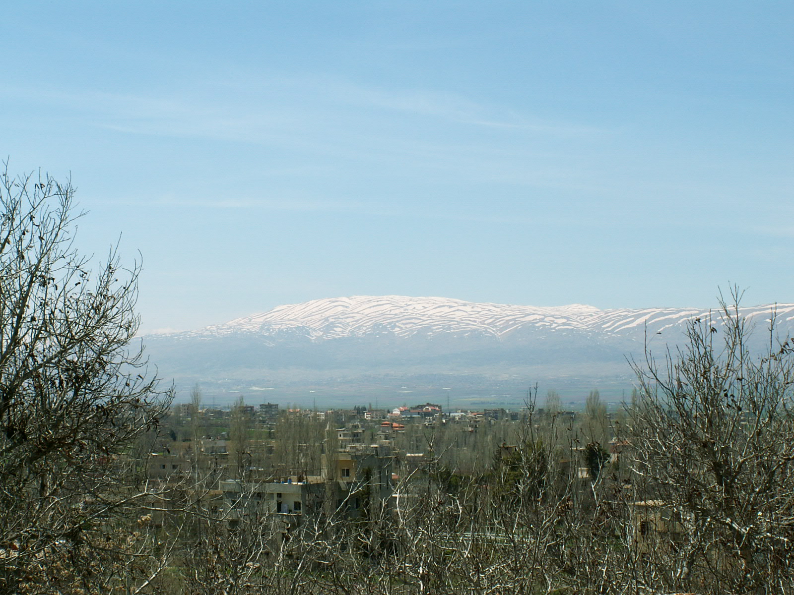 Baalbek - Lebanon mountains