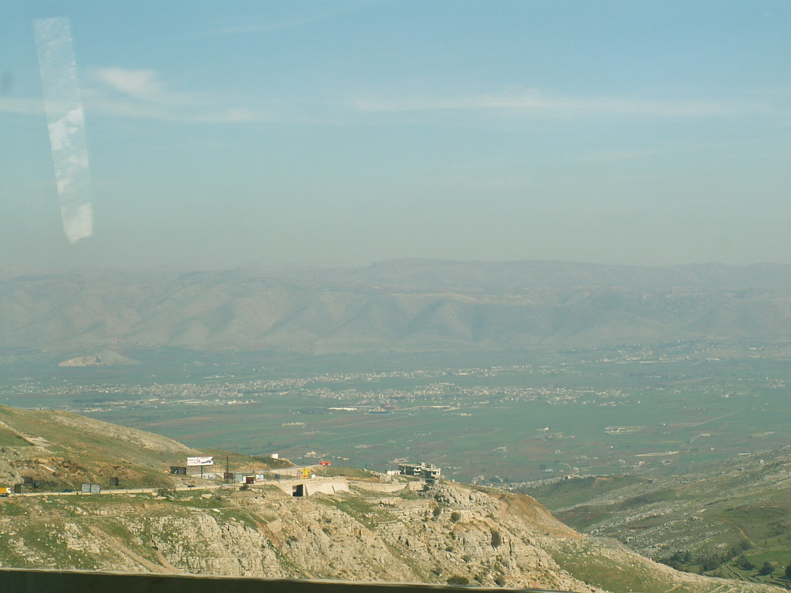 Mountain pass over Lebanon mountains