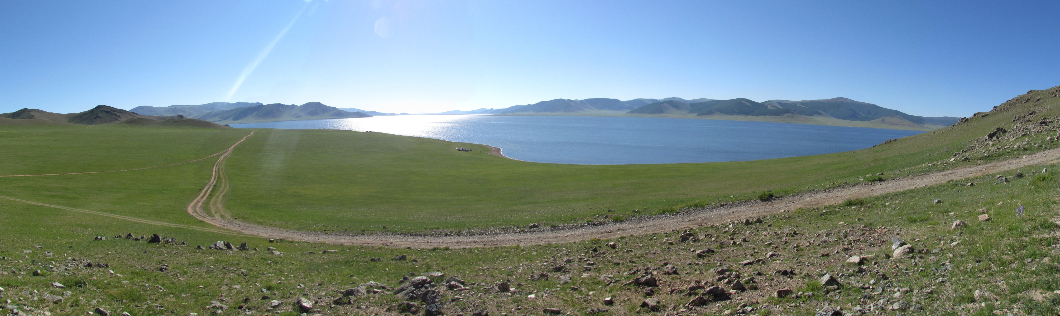 Terkhiin Tsagaan Lake - Panorama