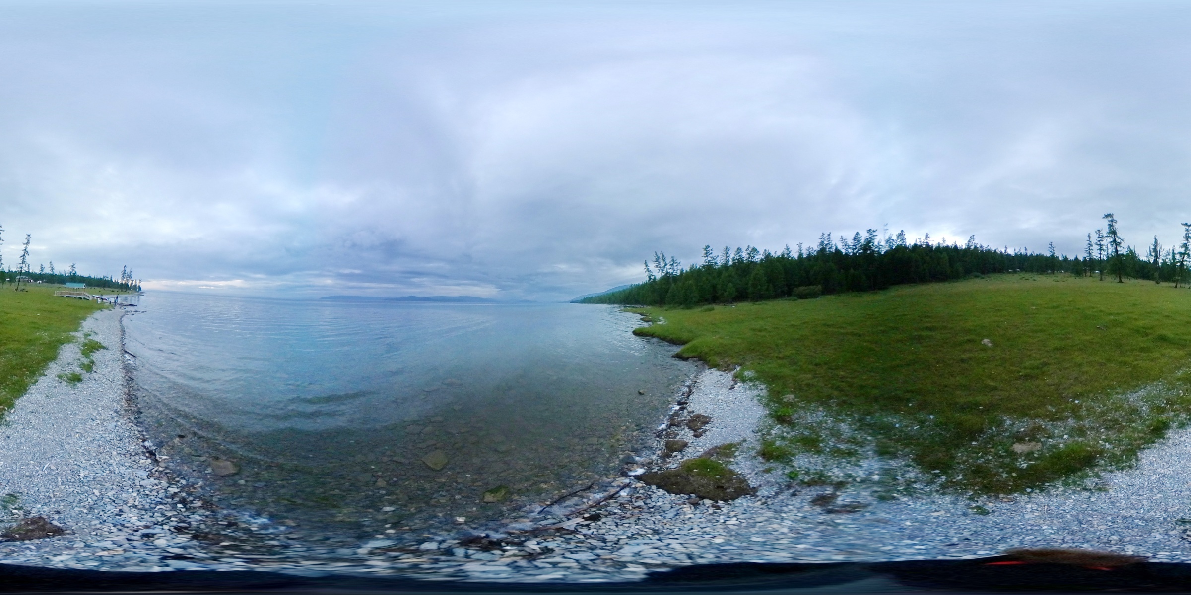 Khuvsgul lake - 360 panorama