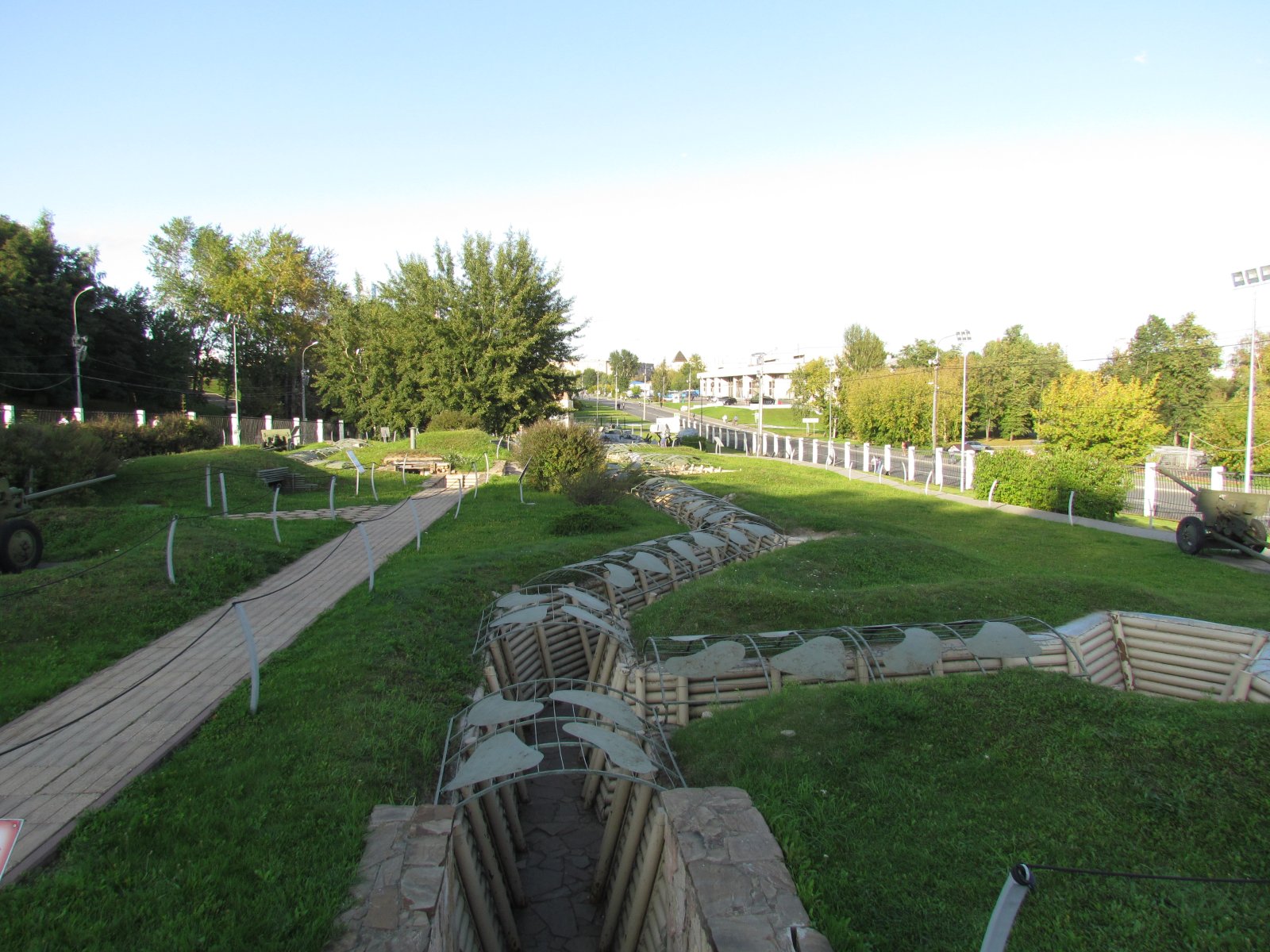 Poklonnaya Hill - Museum of the Great Patriotic War - Trenches