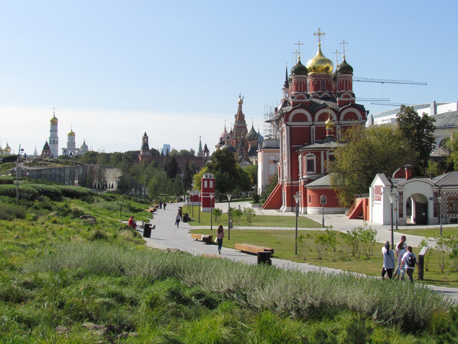 Zaryadye Park - Znamensky Church