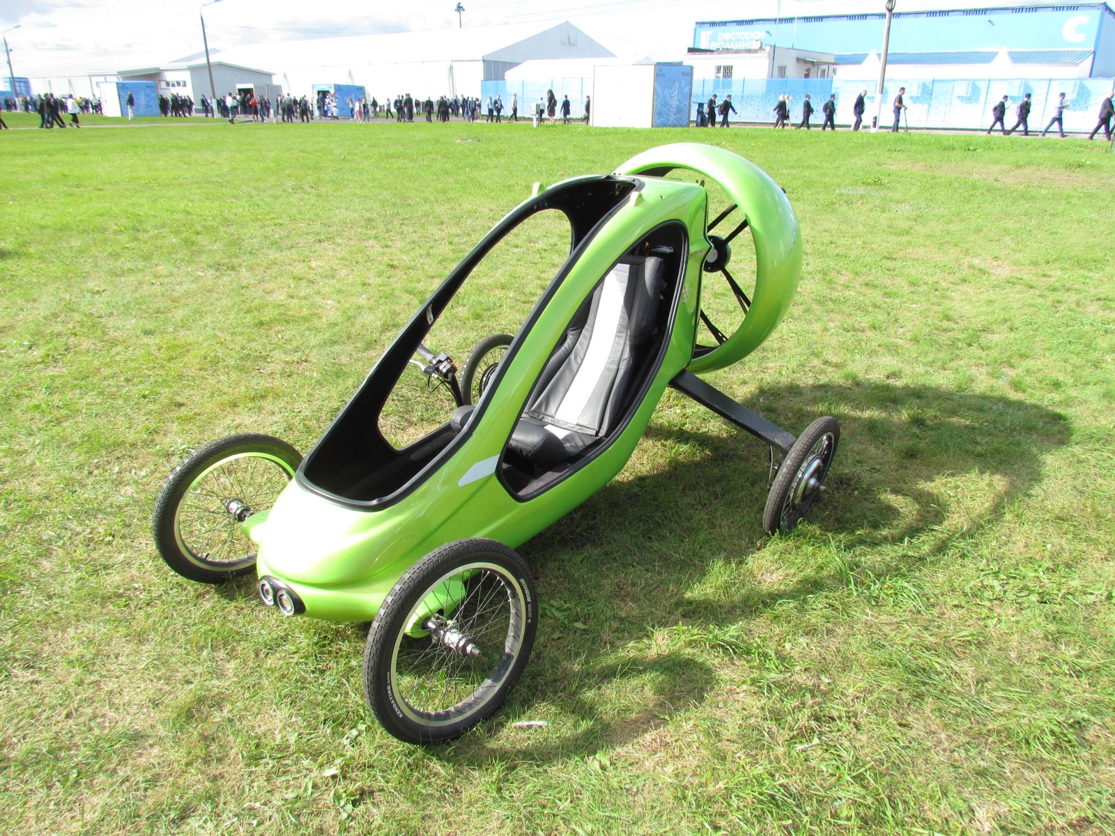 MAKS air show - Small propeller car