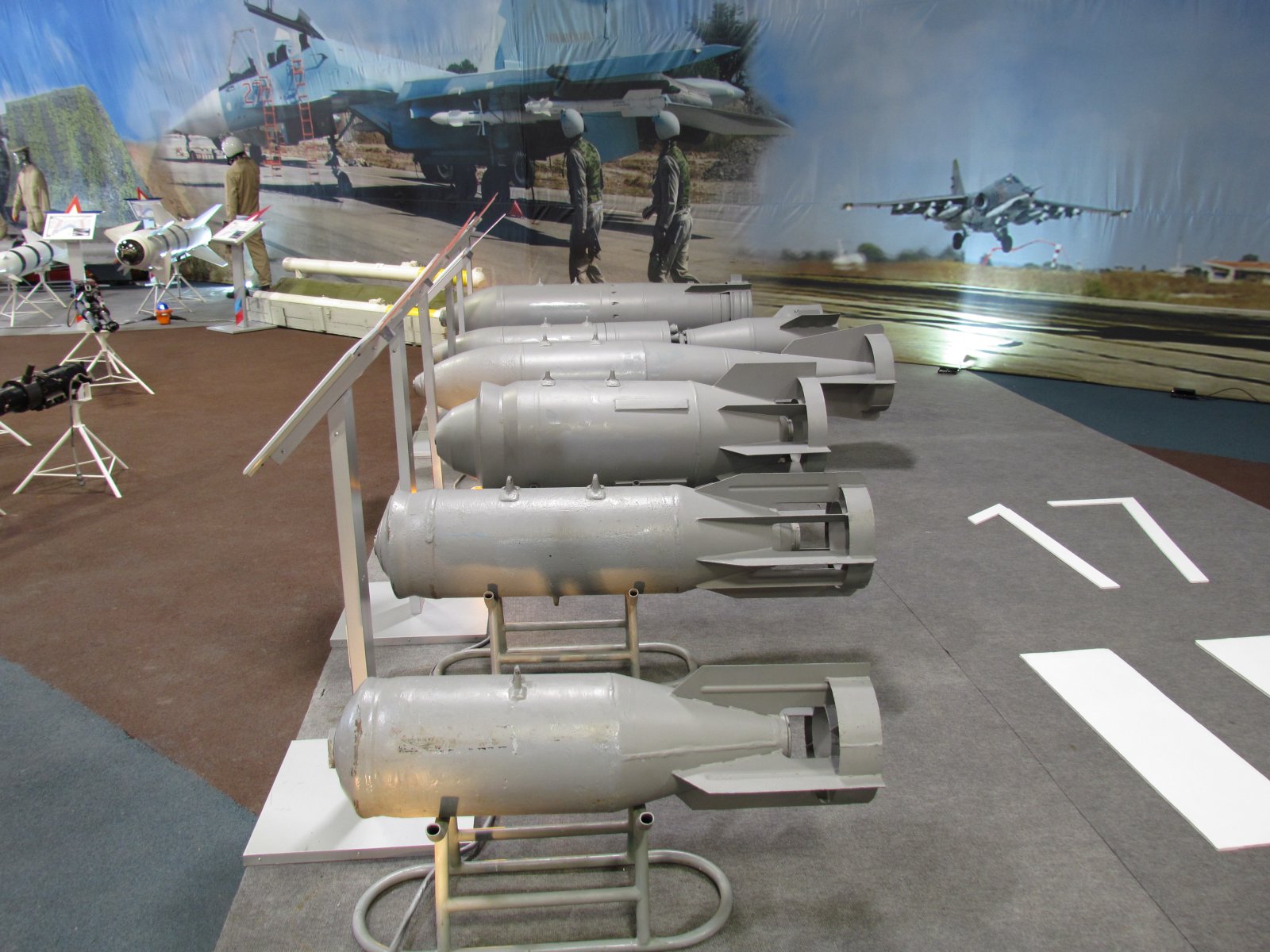 Park Patriot - Syrian conflict exhibition - Bombs