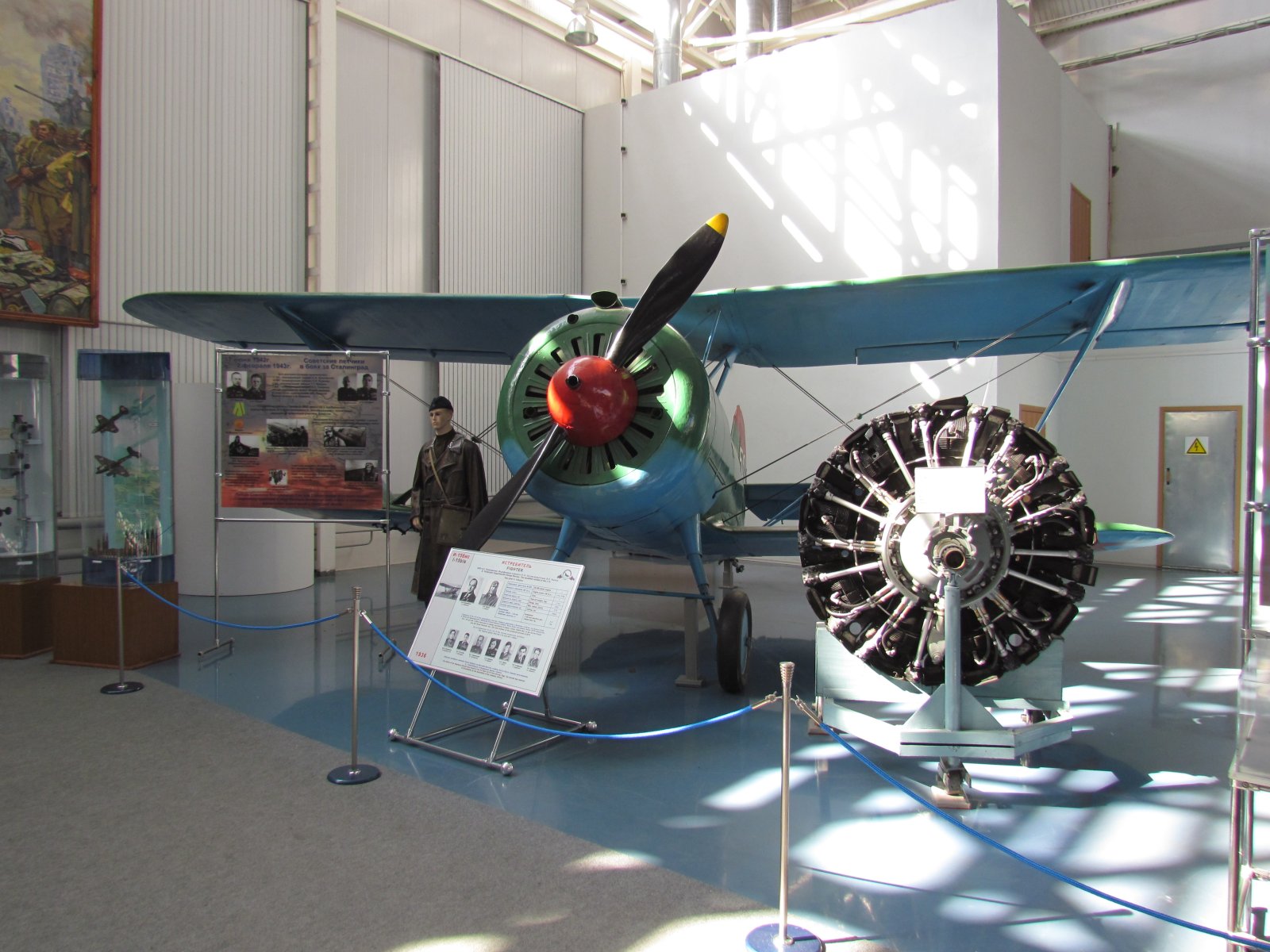 Monino - Central Air Force Museum - Polikarpov I-15bis