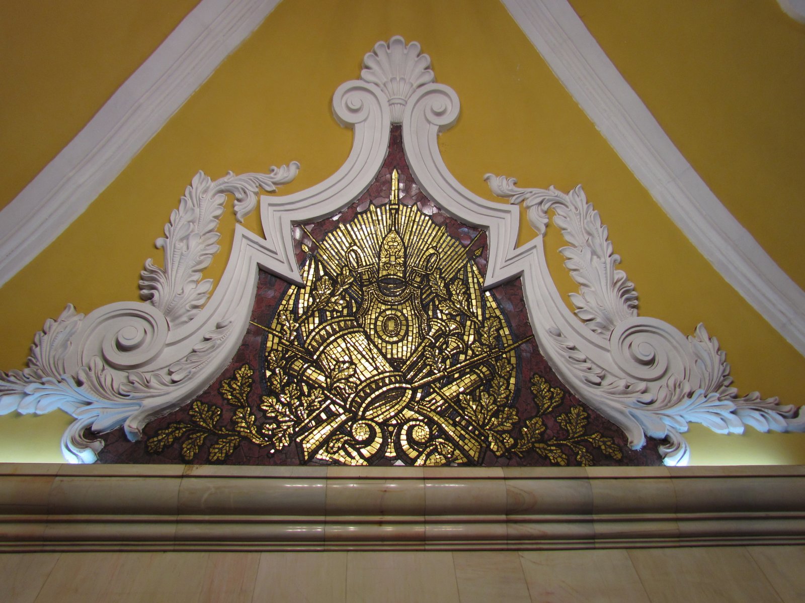 Moscow Metro - Komsomolskaya station - Detail