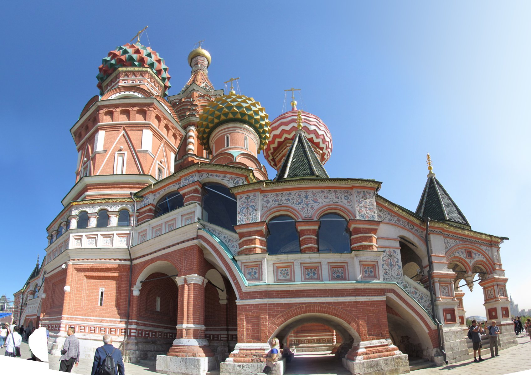 Saint Basil's Cathedral - West side