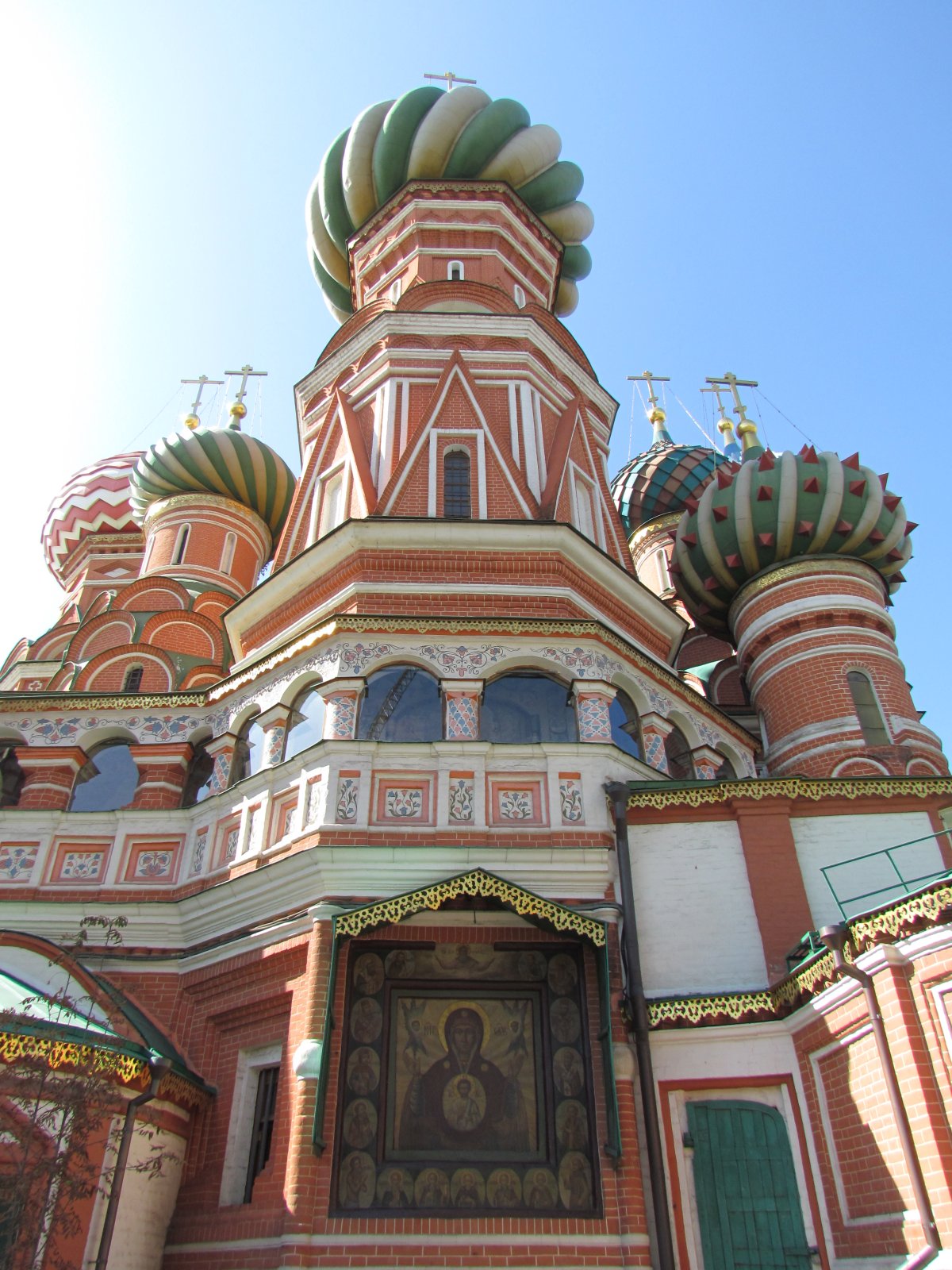 Saint Basil's Cathedral - Eastern side