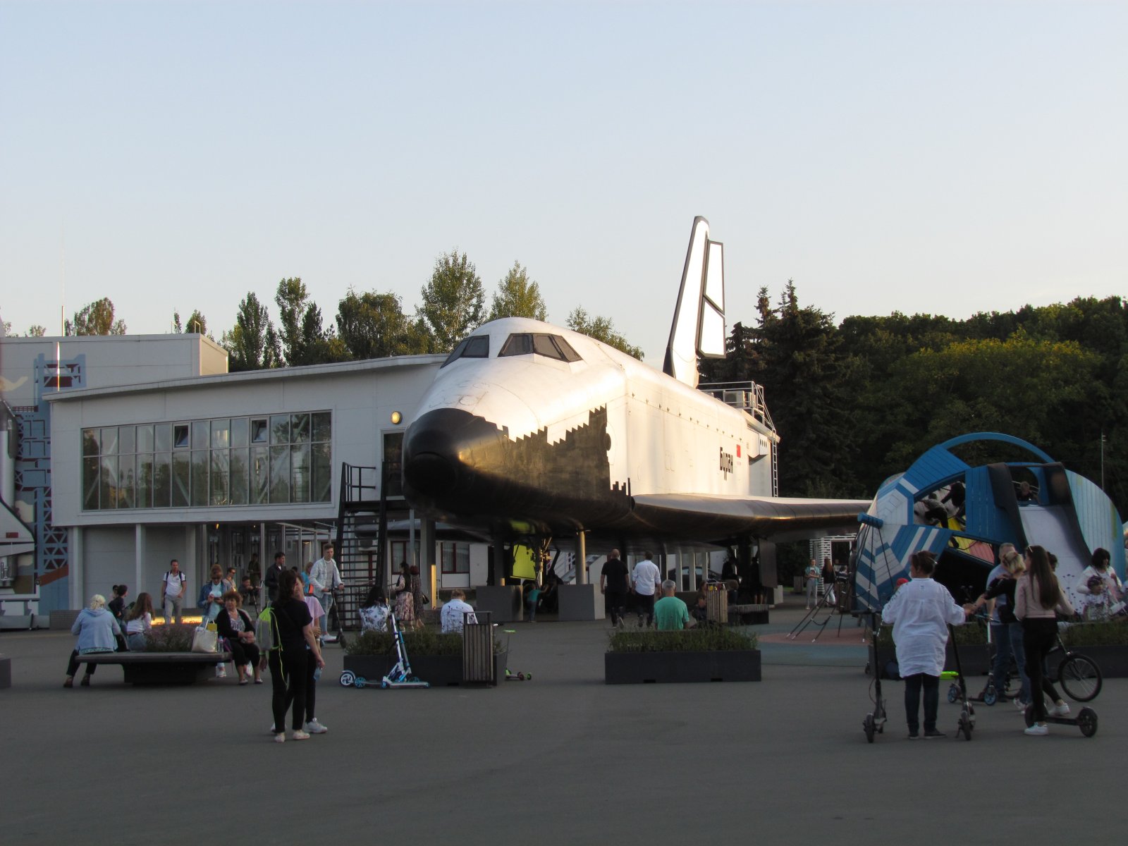 VDNKh - Replica of Buran spacecraft