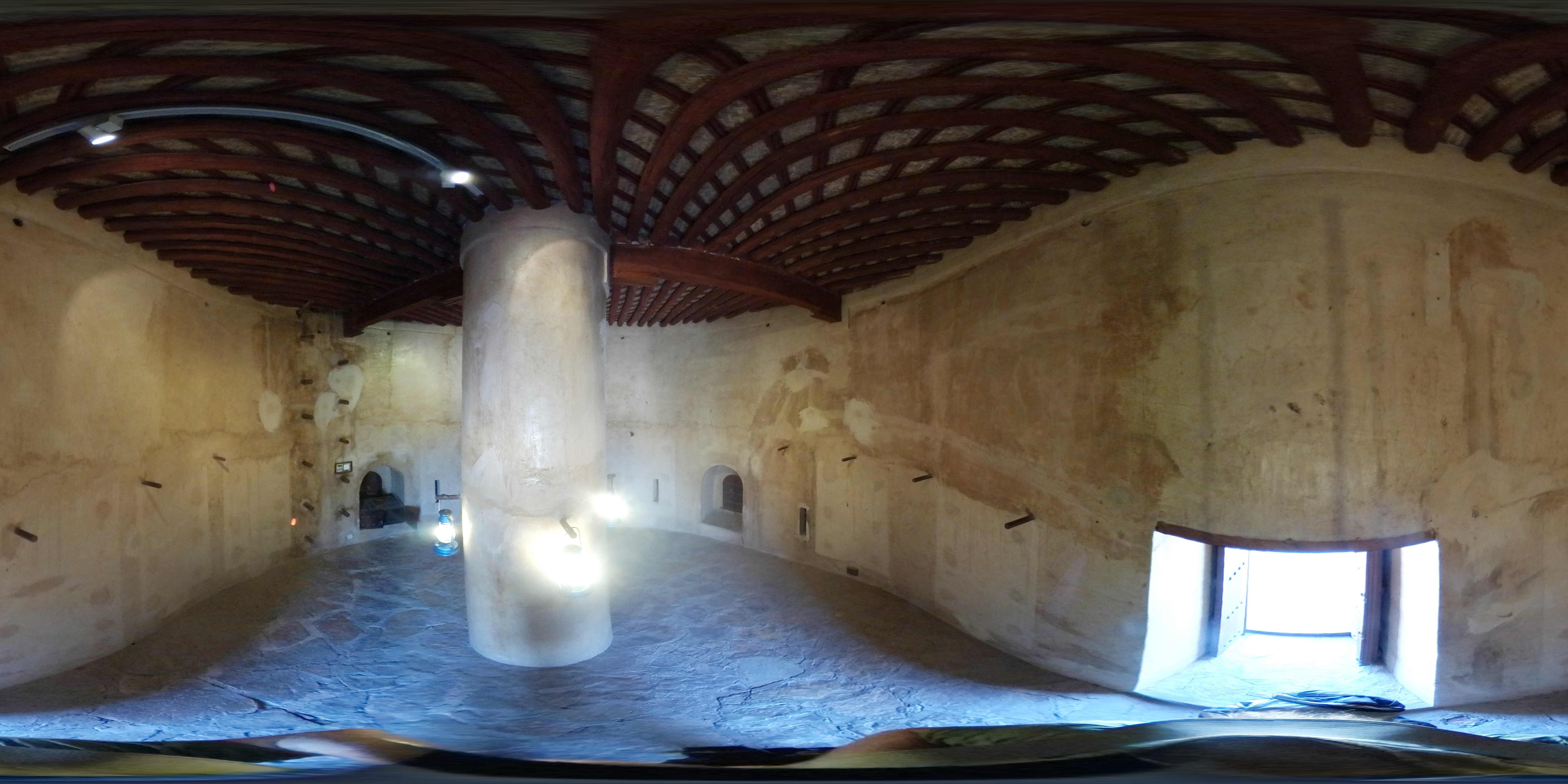 Nakhl - Fort - Tower - 360° panorama
