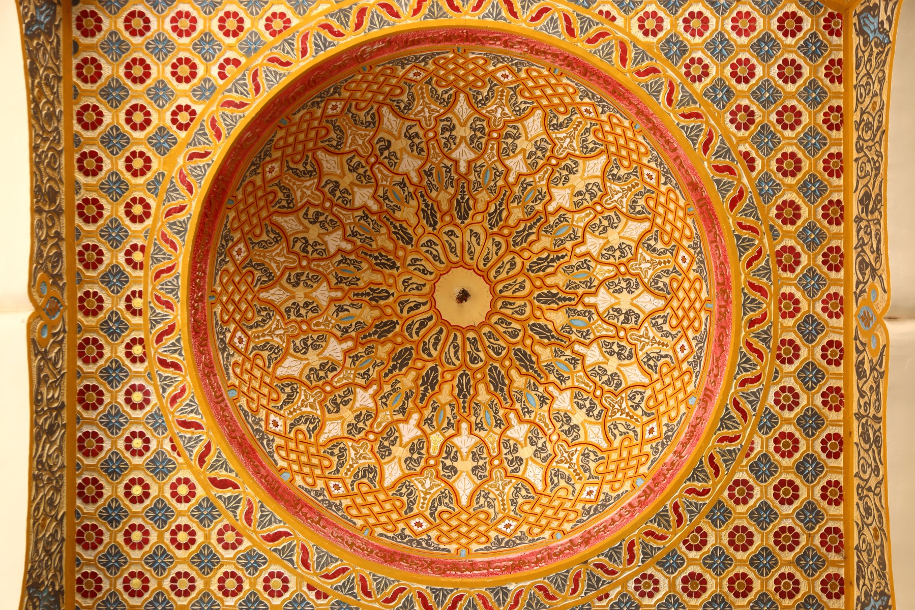 Touba - Great Mosque of Touba - Dome ceiling