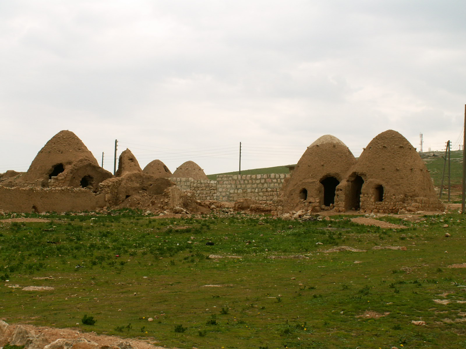 Near Aleppo - Bee houses