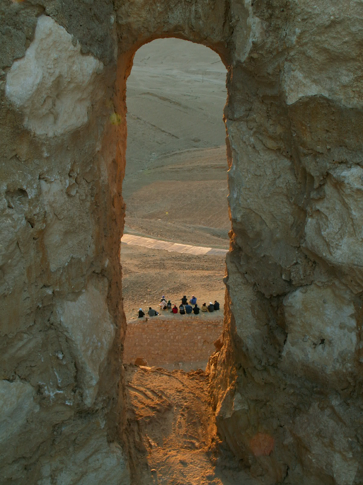 Palmyra - Citadel - Waiting for sunset