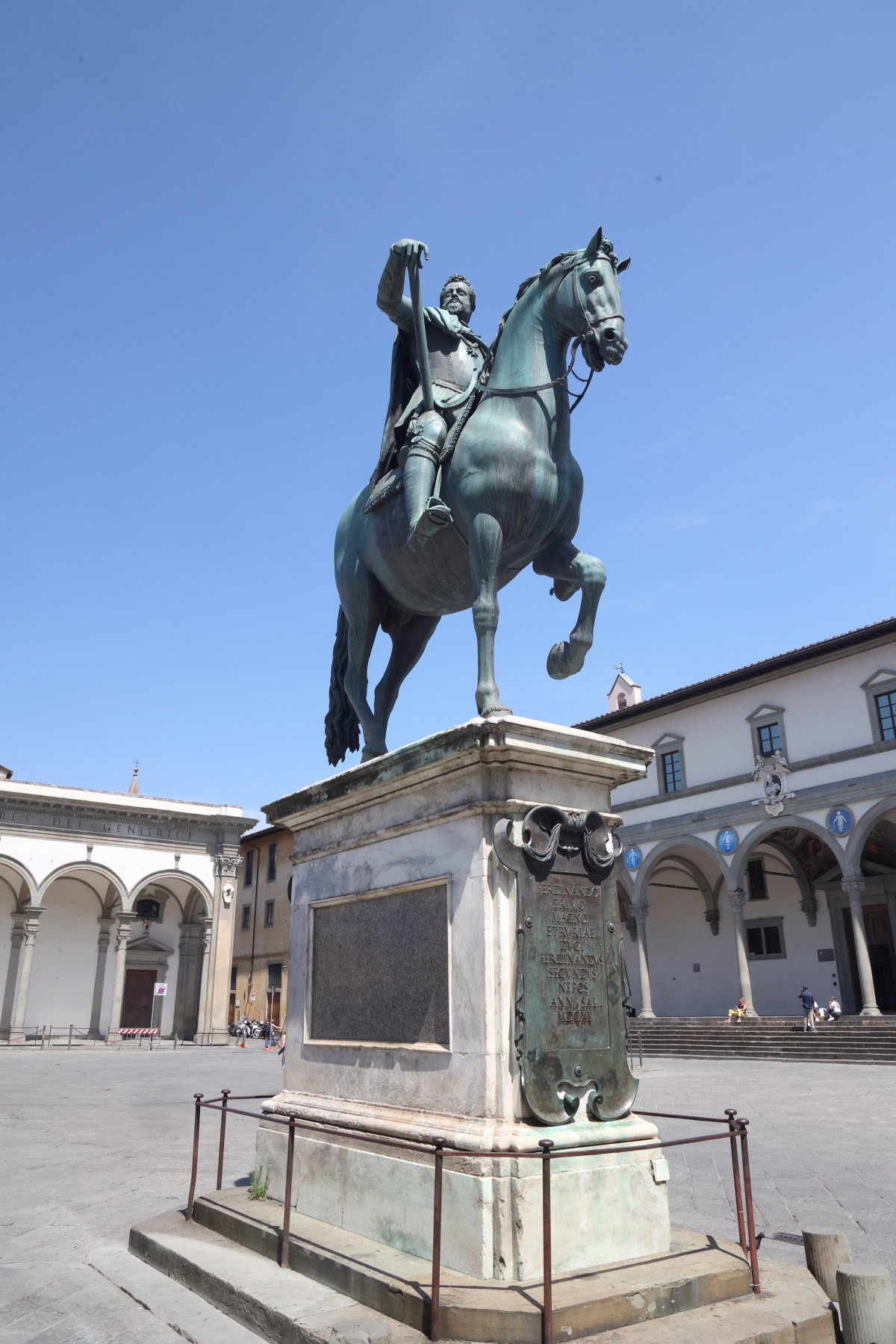 Firenze - Piazza della Santissima Annunziata - Statue of Ferdinando I de' Medici