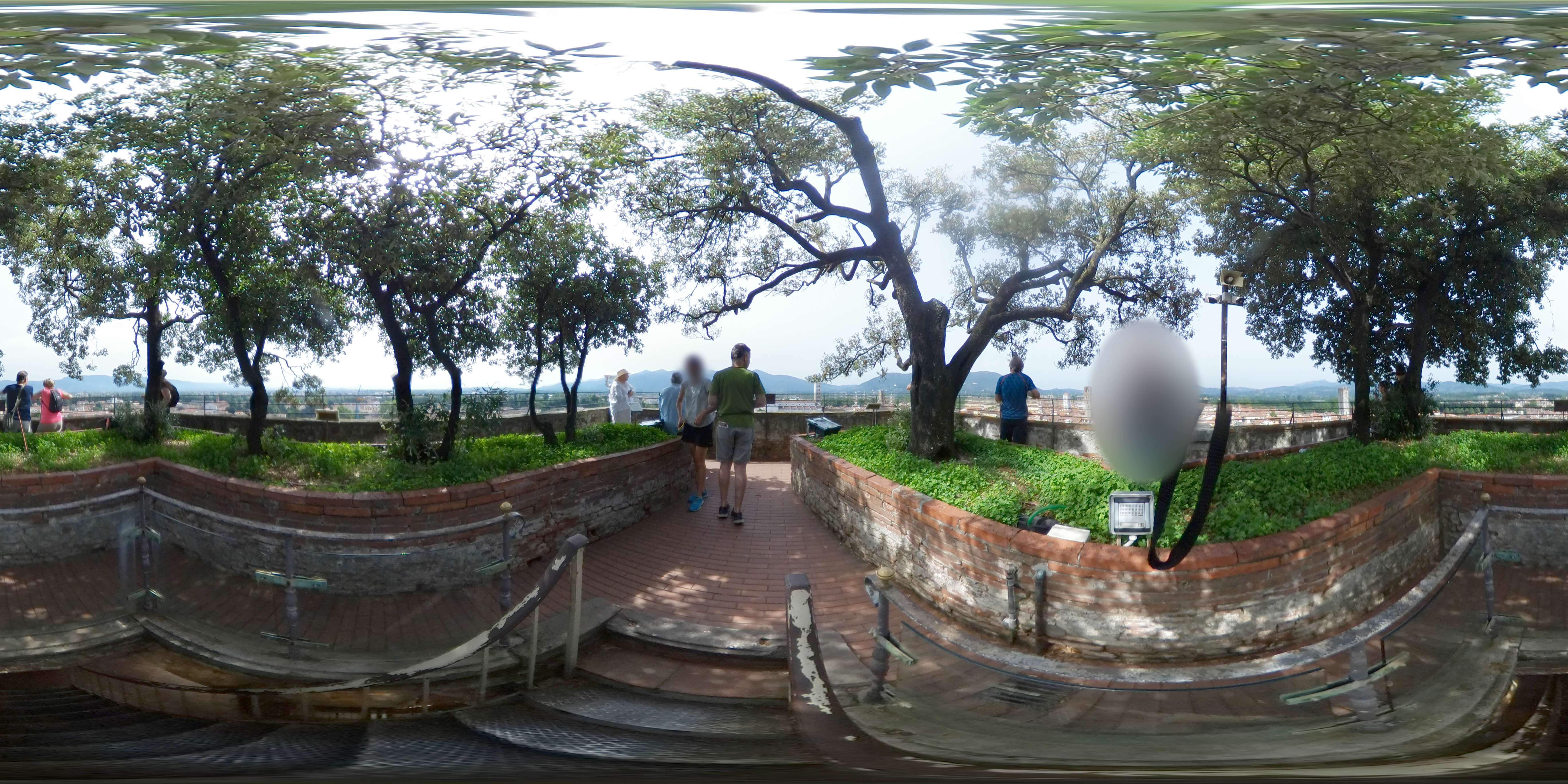 Lucca - Torre Guinigi - 360 panorama