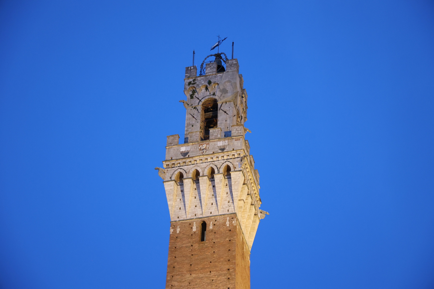 Siena - Piazza del Campo - Palazzo Pubblico - Torre del Mangia