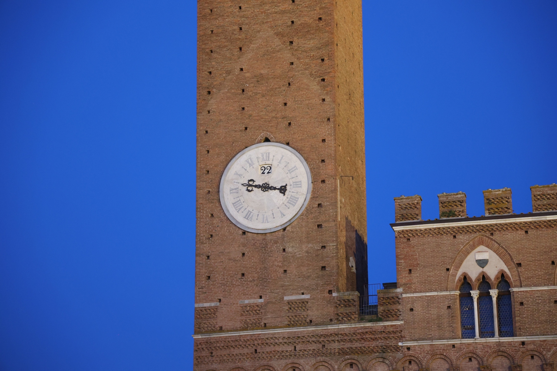 Siena - Piazza del Campo - Palazzo Pubblico - Torre del Mangia