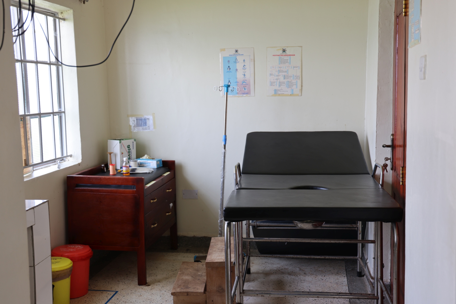 Uganda - Bunyonyi lake - Bwama island - Health center - Delivery room