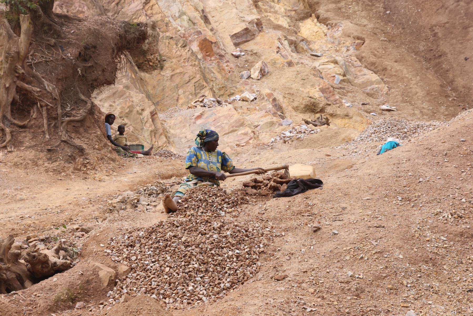 Uganda - Near Kabale - Quarry