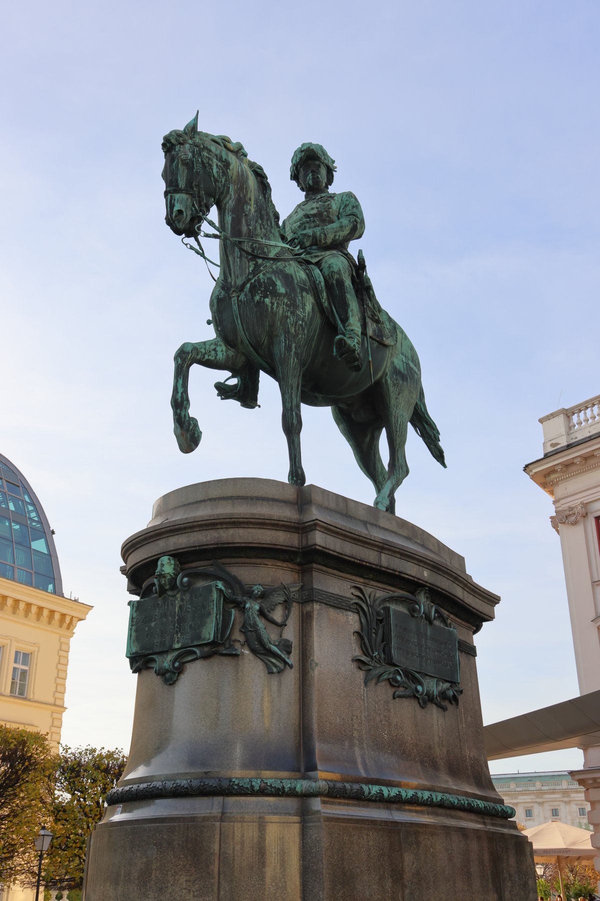 Albertina - Archduke Albrecht Monument