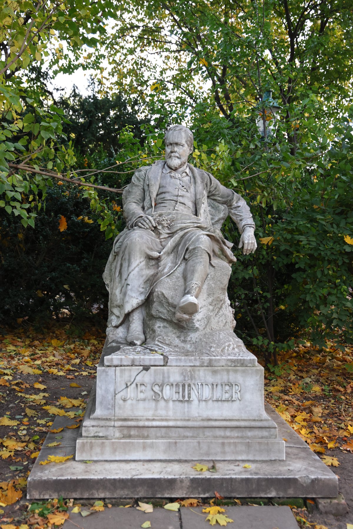 Stadtpark - Emil Jakob Schindler monument