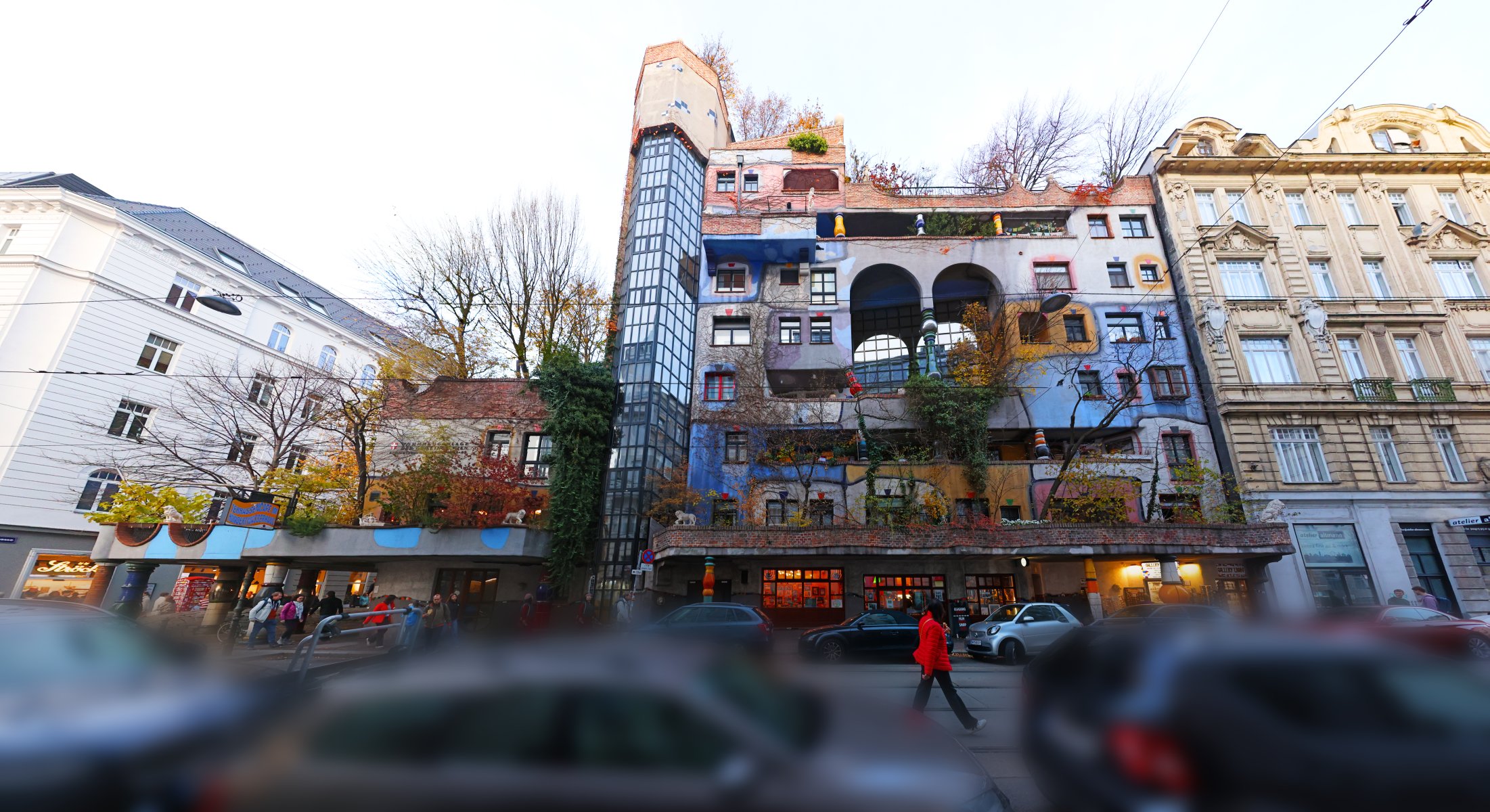 Hundertwasserhaus - Panorama