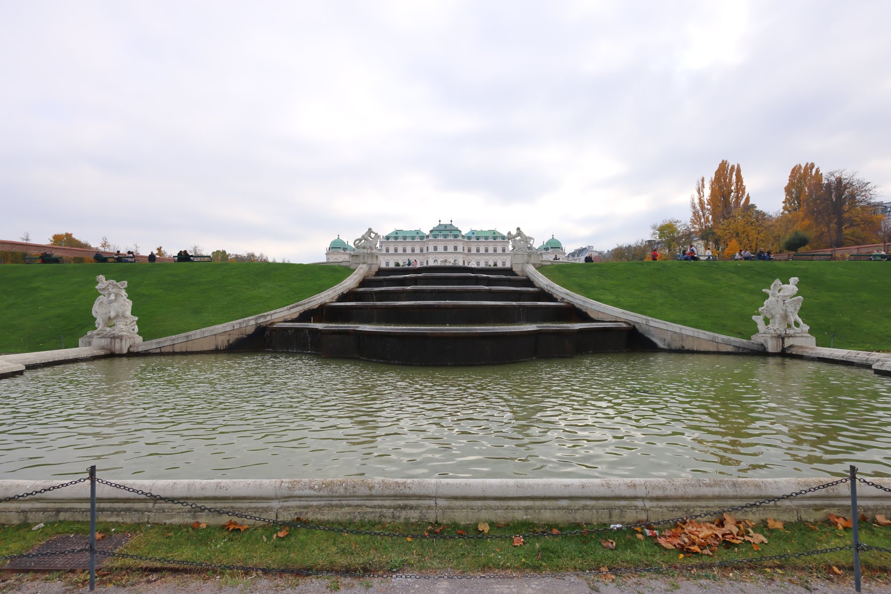 Belvedere - Kaskadenbrunnen