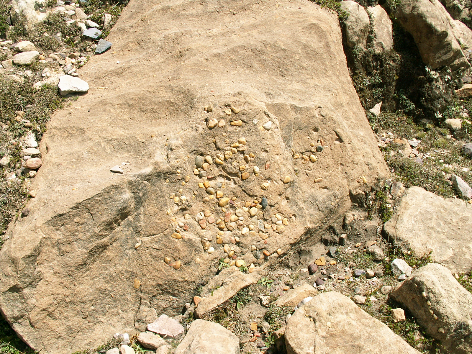 Near Kawkaban - Strange stone