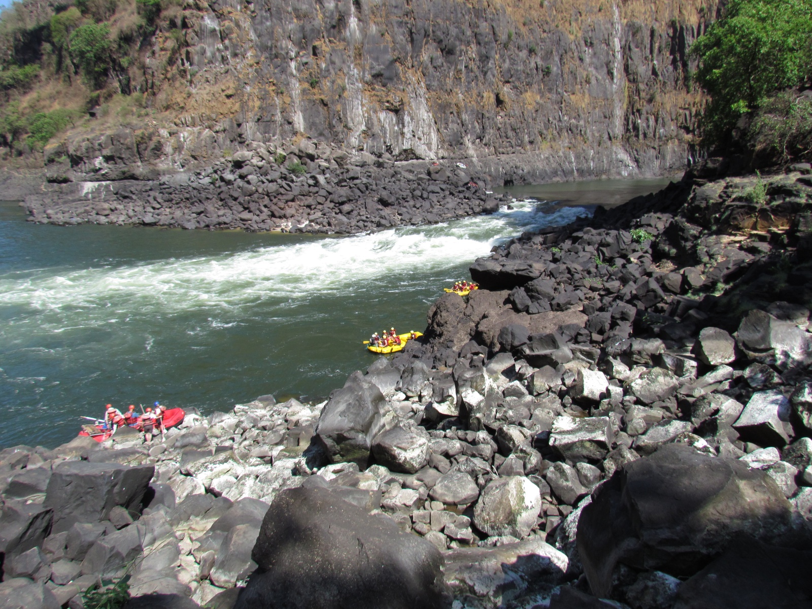 Victoria Falls - Rafting