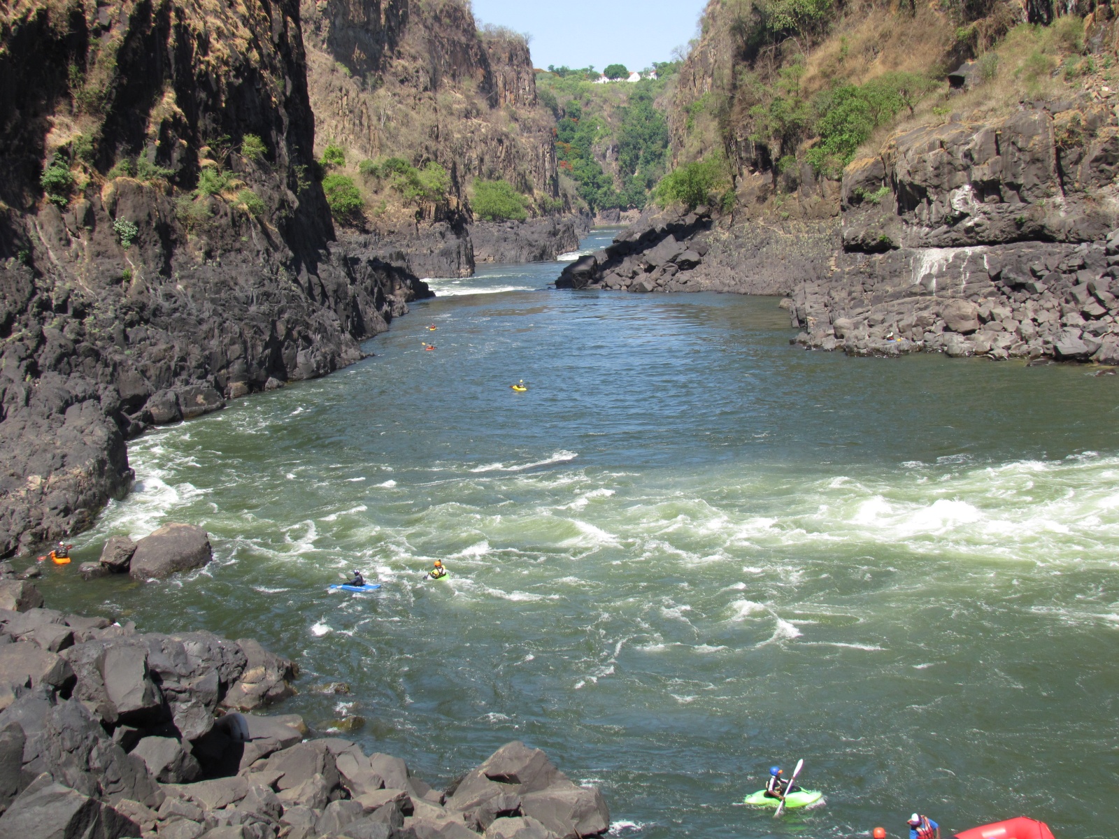 Victoria Falls - Rafting